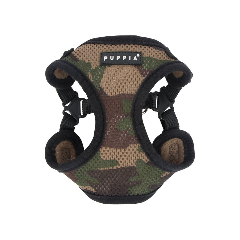 Puppia PARA-HC1533-CA-M Camo Soft Harness C Pet-Vest-Harnesses, MEDIUM - Image 1